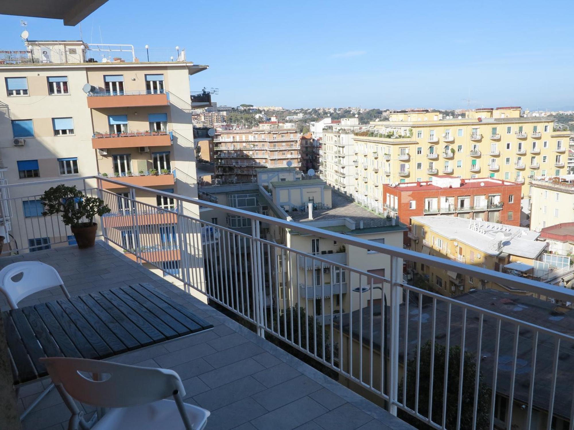 New Panoramic Apartment - Half Way Center-Vomero District Napoli Dış mekan fotoğraf